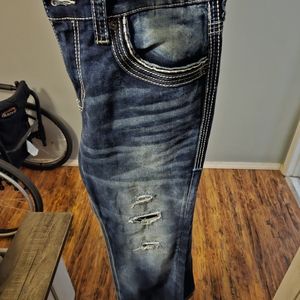 Like new 34x32 Men's American Fighter Striker relaxed straight jeans